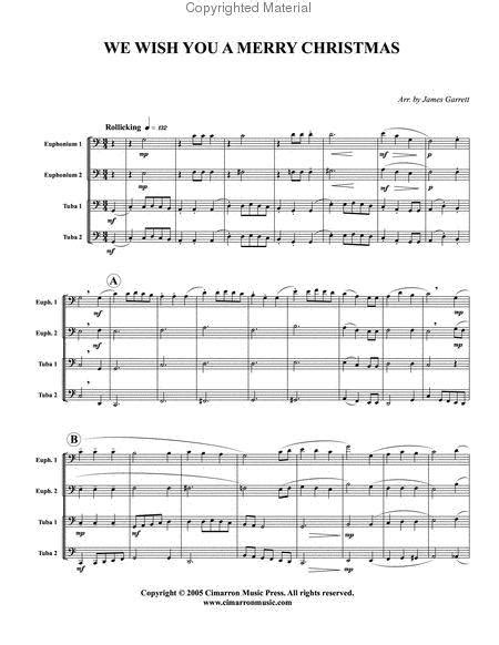 Buy Tuba Scores Sheet Music Christmas Carols Holidays