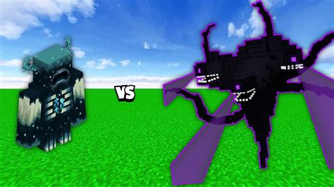 Warden Vs Wither Storm V16 In Minecraft Youtube