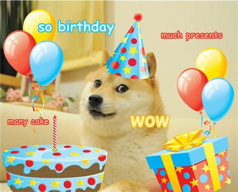 Doge Happy Birthday Meme Free Download Good Morning Images