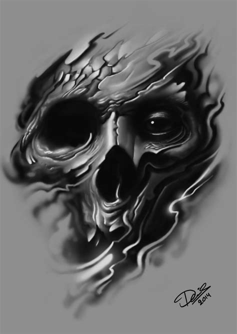 Abstract Skull By Disse86 On Deviantart