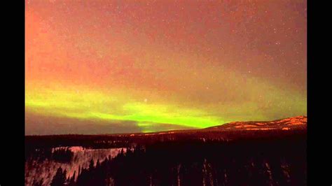 Northern Lights At Whitehorse Time Lapse D5100 And Tokina116 Youtube