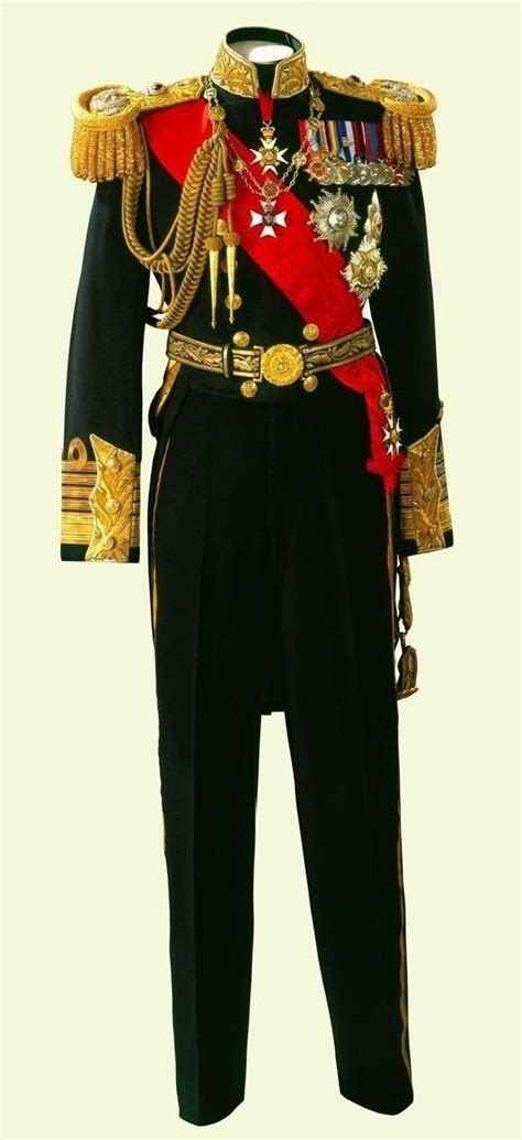 King George Vis Full Dress Uniform Of Admiral Of The Fleet 1937