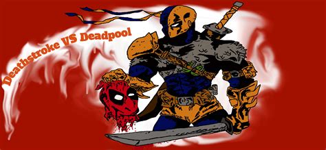 Deathstroke Vs Deadpool Logo Wallpapers Top Free Deathstroke Vs