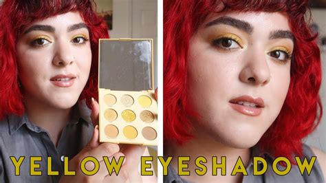 Yellow Eyeshadow For Beginners Youtube