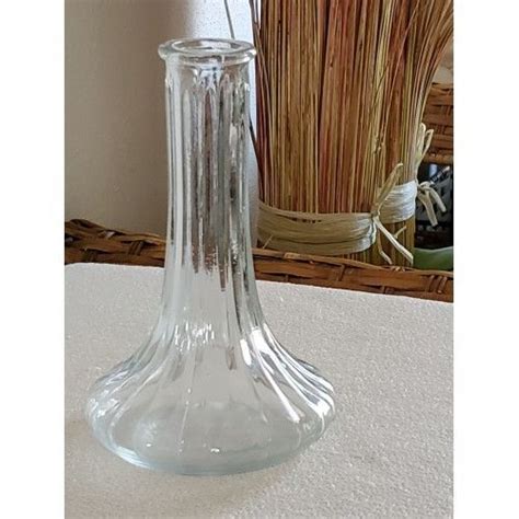 For Sale Vintage Brody Co 9289 Wide Base Clear Glass 6 Inch Bud Vase