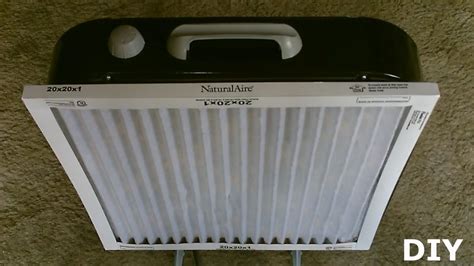 Diy Air Filtration System Homemade Air Purifier Simple Box Fan