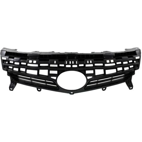New Grille For 2012 2015 Toyota Prius Hatchback Upper Textured Black W
