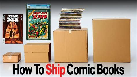 How To Ship Each Type Of Comic Book Youtube