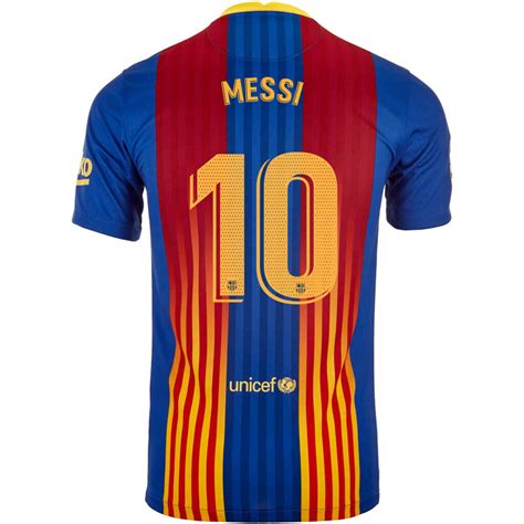 202021 Kids Nike Lionel Messi Barcelona El Clasico Jersey Soccerpro