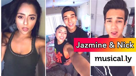 top jazmine and nick featured musical lys of 2016 the best musical ly compilations youtube