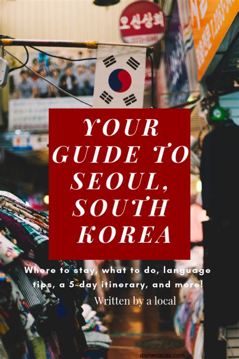 Where To Stay In Seoul 5 Day Itinerary 2021 Korea Travel South