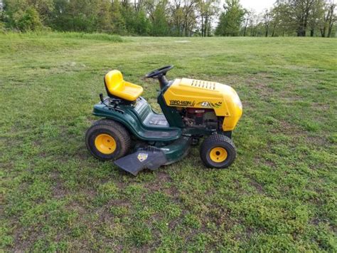 The yardman lawn mower is classified as a lawn tractor for its capacity to perform both moderately sized commercial jobs while also being a great fit for should the mower stop running, there are a few easy steps you can take to troubleshoot the problem. MTD 42 inch Yard-Man riding lawn mower with new battery ...