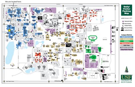 Official Usf Campus Map