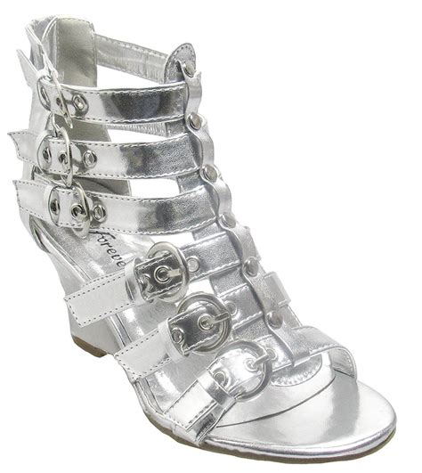 Forever Womens Ankie 14 Silver Platform Shoe 9 Dm Us Check Out The