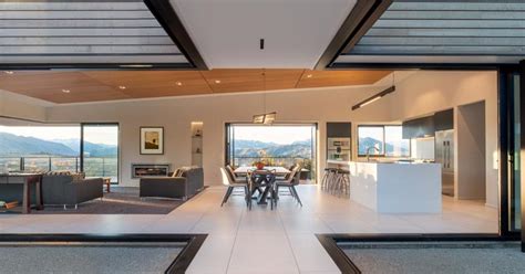 Visit our website to see more systems. Retractable Glass Walls Significantly Open This House To ...