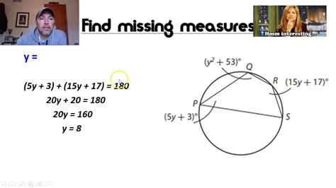 For example, a quadrilateral with two angles of 45 degrees next to each other, you would start the. Geometry B - 15.2 - YouTube
