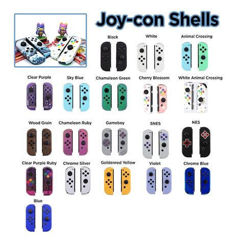 Custom Joycon Shells Etsy