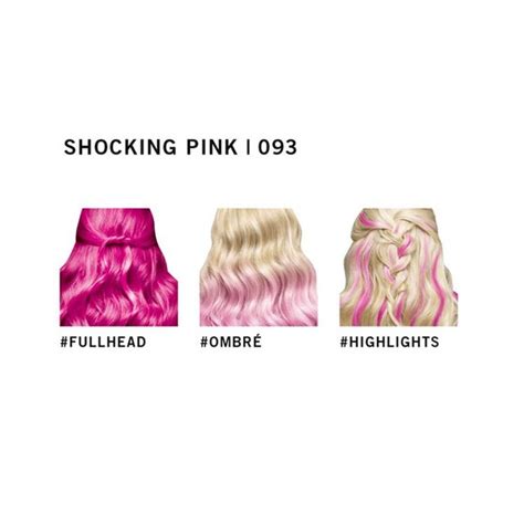 Schwarzkopf Live Ultra Brights Semi Permanent Pink Hair Dye Shocking Pink Morrisons