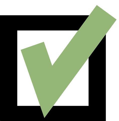 Green Check Mark Icon