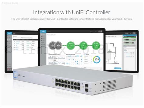 Because this switch has separate uplink ports, you can use all 16 poe ports for powering deivces with as poe cameras. Ubiquiti UniFi 16 Port PoE Gigabit Network Switch US-16 ...