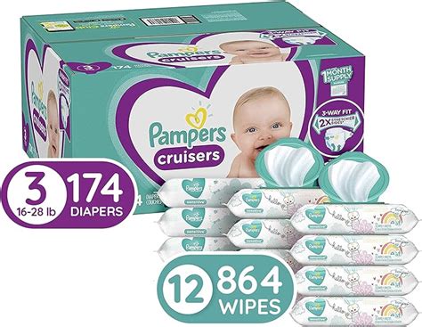 The Best Pampers Sensitive Diapers Size 1 174 Count Your Choice