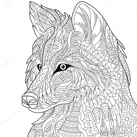 Omalovanky Vlk