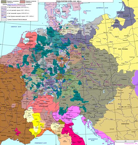 карты германии