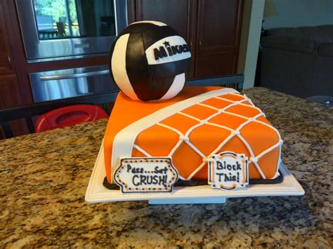 Volleyball Theme Cake