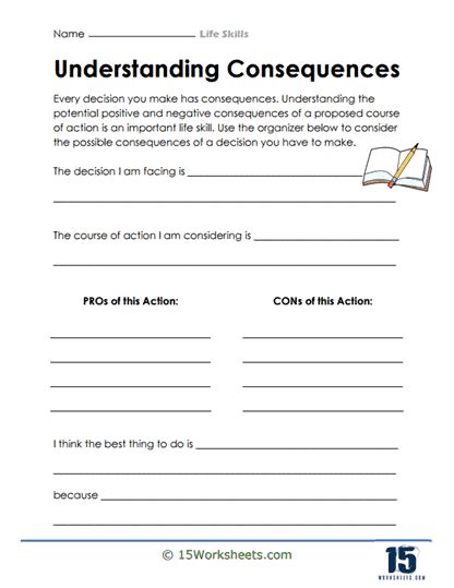 Life Skills Worksheets 15