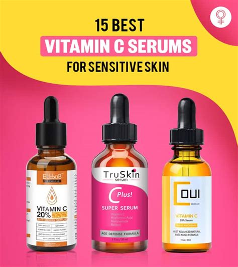 15 Best Vitamin C Serums For Sensitive Skin You Can Buy In 2023