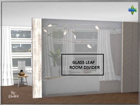 Glass Leaf Room Divider At Simthing New Sims 4 Updates