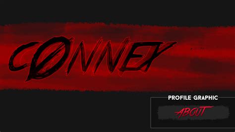 C0nnex Horror Profile Graphics And Banner Twitch Overlay