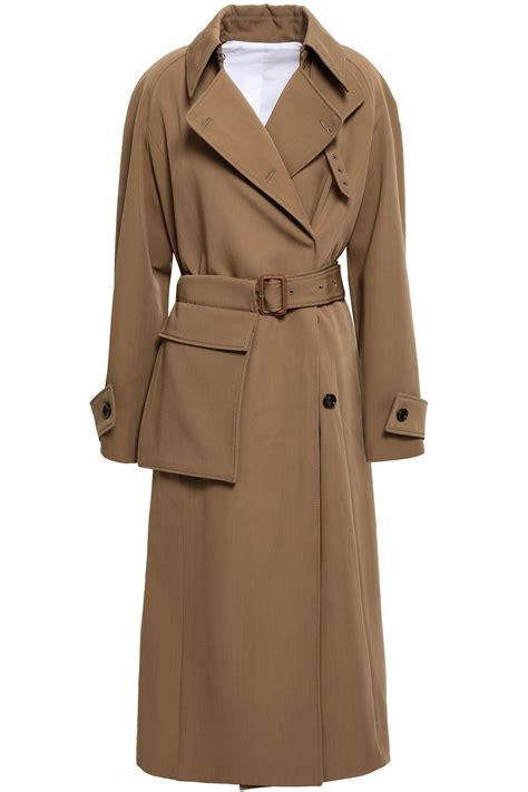 double breasted twill trench coat american vintage sale up to 70 off the outnet trench