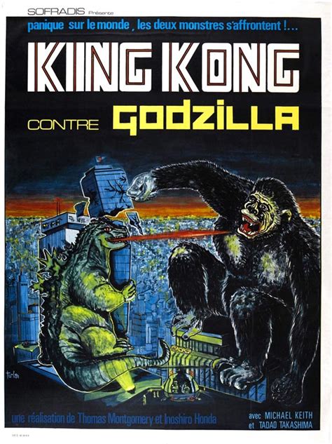 Or is it 😏 full resolution is on my patreon, link in the bio! King Kong contre Godzilla de Ishirô Honda (1962) - SciFi ...