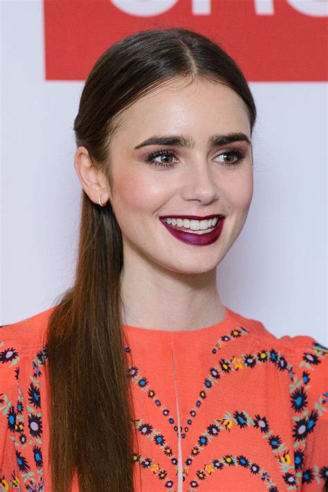Bbc One S Les Misérables Photocall December 5 033 Miss Lily Collins Gallery