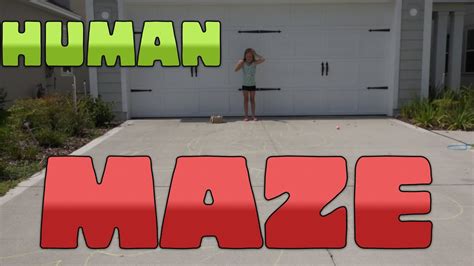 How To Draw A Maze With Chalk Human Sized We Answer That