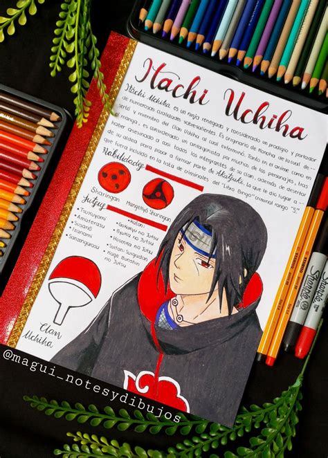Apunte Itachi Uchiha Naruto Ig Maguinotesydibujo Art Journal