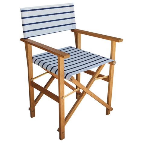 Temple And Webster Belize Wooden Outdoor Directors Chairs