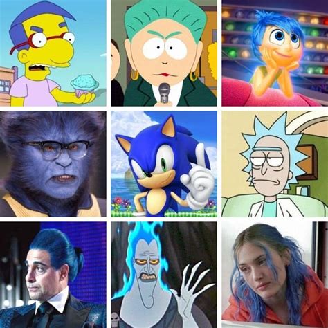 Top 48 Image Cartoon Characters Blue Hair Vn