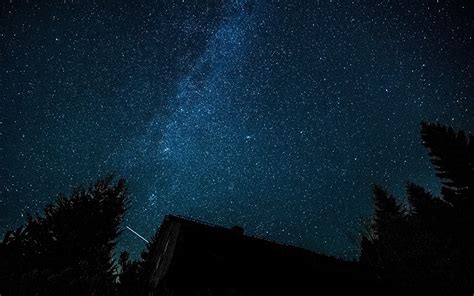 Fonds Decran Voie Lactée Étoile Ciel Nuit Сosmos Télécharger Photo