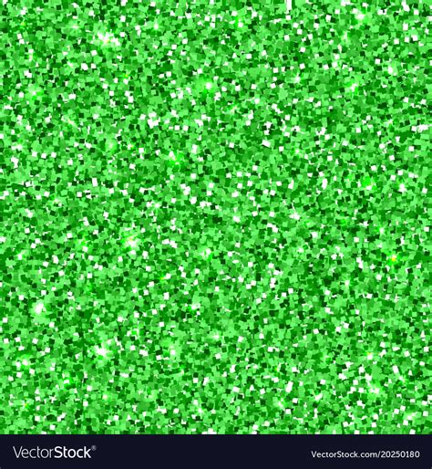 Green Glitter Pattern Light Background Of Vector Image