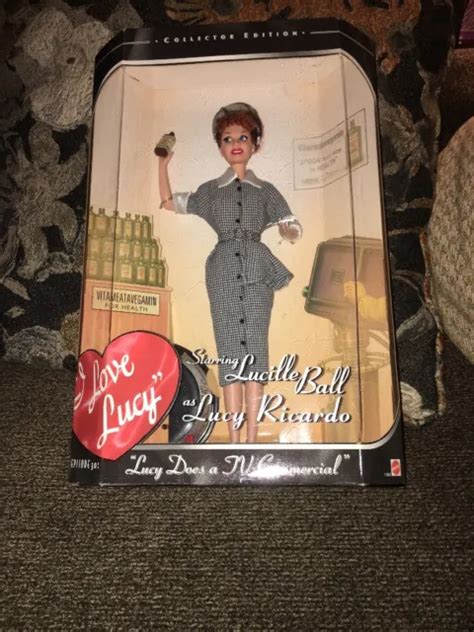 Barbie I Love Lucy Does A Tv Commercial Episode 30 Collector Mattel Doll 1997 3499 Picclick