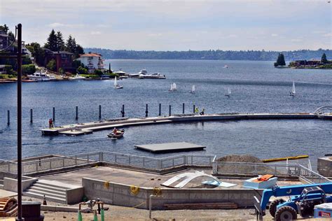 Bellevue Washington Park Installs Curved Dock Marina Dock Age