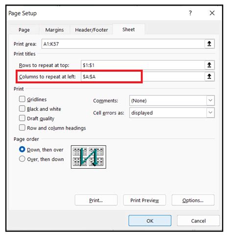 Print Titles In Excel Javatpoint