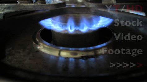Country stove & patio is a family owned and operated hearth, home and patio specialty store in north royalton, ohio since 1981. Cooktop Gas Stove Range Burner Flame Ignitor Turning On & Off w/ Blue Fire | HD Stock Video ...