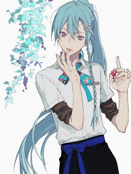 Anime Girl With Blue Hair Kawaiigroup