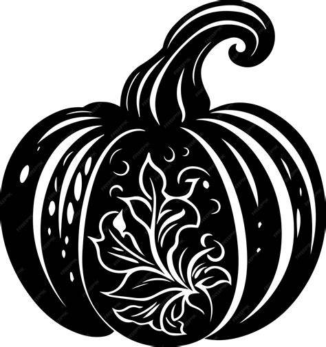 Premium Vector Halloween Pumpkin Art Illustration