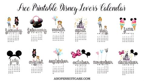 Besides, it enables one to meet the individual goals and the organizational targets too, within a stipulated time frame. 2018 Disney Lovers Calendar ~ Free Downloadable Calendar