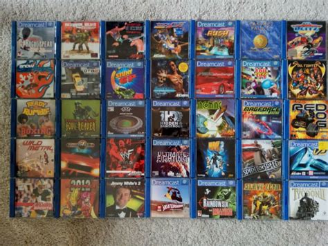 sega dreamcast 35 pal games retrogaming hotdc great collection of pal games auction from