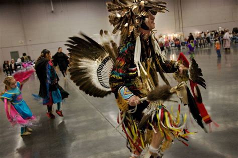 Native Americans Gather For Powwow In Portland To Celebrate The New